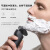 Mi髭剃り電気三枚刃米家の男性の携帯髭剃りは複素式静音髭剃りに使います。防水機体は乾燥しています。両髭剃りは小型で、カスタム印字Mi米家電気シェーバー（三頭）