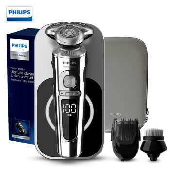 フレップス（PHILPS）SP 9000電気シェーバー乾燥両用全身水洗い三頭多機能シェーバー無線充電SP 9863