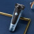 Flyco電気シェーバーは全身水洗シェーバー、車載は充電式の男性髭剃り3つの刃を削って、多機能髭剃りナイフSMATE髭剃り造型器は青色FS 318-1です。