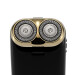 Philippsメール充電式電気シェーバーフィリップ携帯輸入オルゴールブラック+シャンパン色HS 199